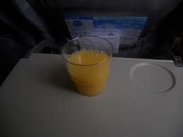 BA orange juice