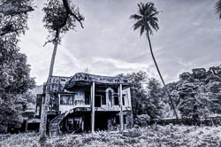 Abandoned villa in Kep, Cambodia